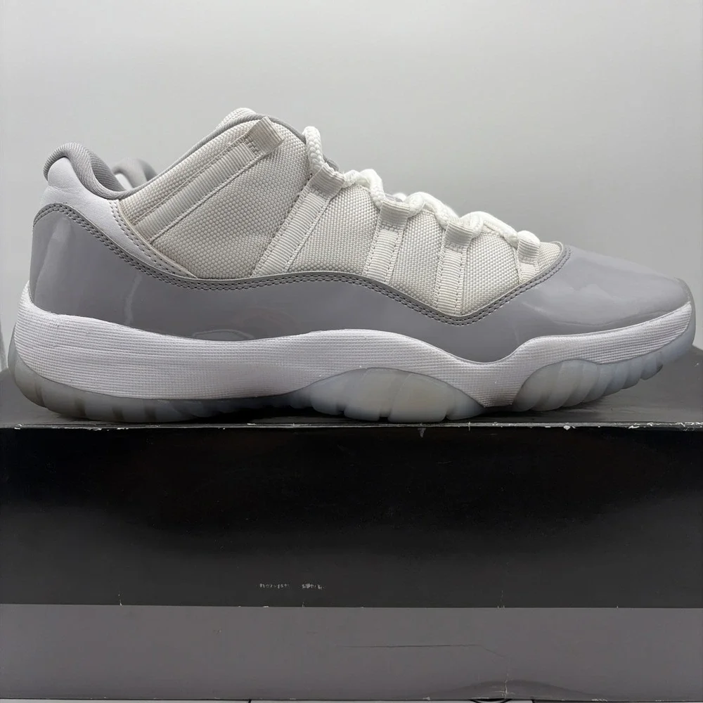 Size 12 - Air Jordan 11 Retro Low Cement Grey (AV2187-140)